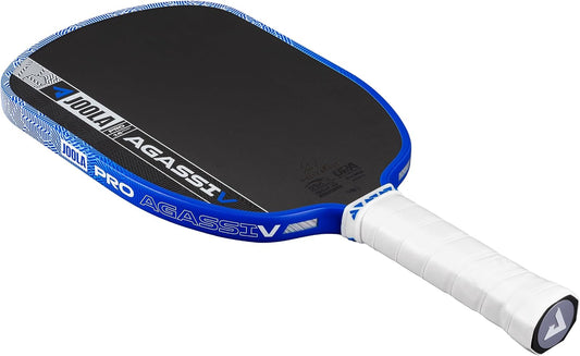 JOOLA Pro V Pickleball Paddle – Raw Carbon Fiber, 14mm/16mm