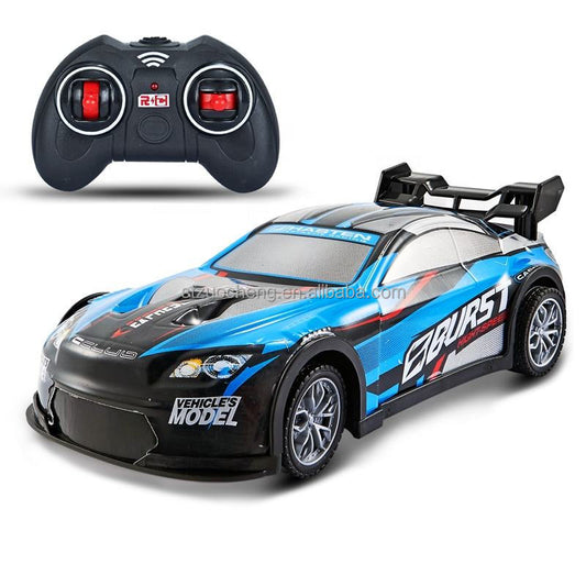 Electric RC Drift Racing Car for Kids – Four-Wheel Sports Toy Vehicle, High-Speed Model Racing Car, Night Racing Toy Gift for Boys and Girls