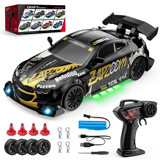 1:24 Scale RC Drift Car for Kids – 2.4GHz 4WD Remote Control Sports Racing Car, High-Speed Mini Electric RC Vehicle, Gift for Boys and Girls