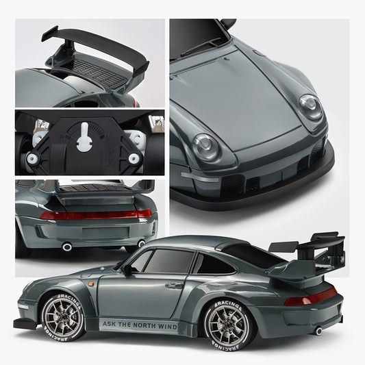 2.4GHz RC Drift Racing Car for Kids – Sports Remote Control Toy Car with Gyroscope, LED Lights and USB Charging, Electric Racing Vehicle Gift