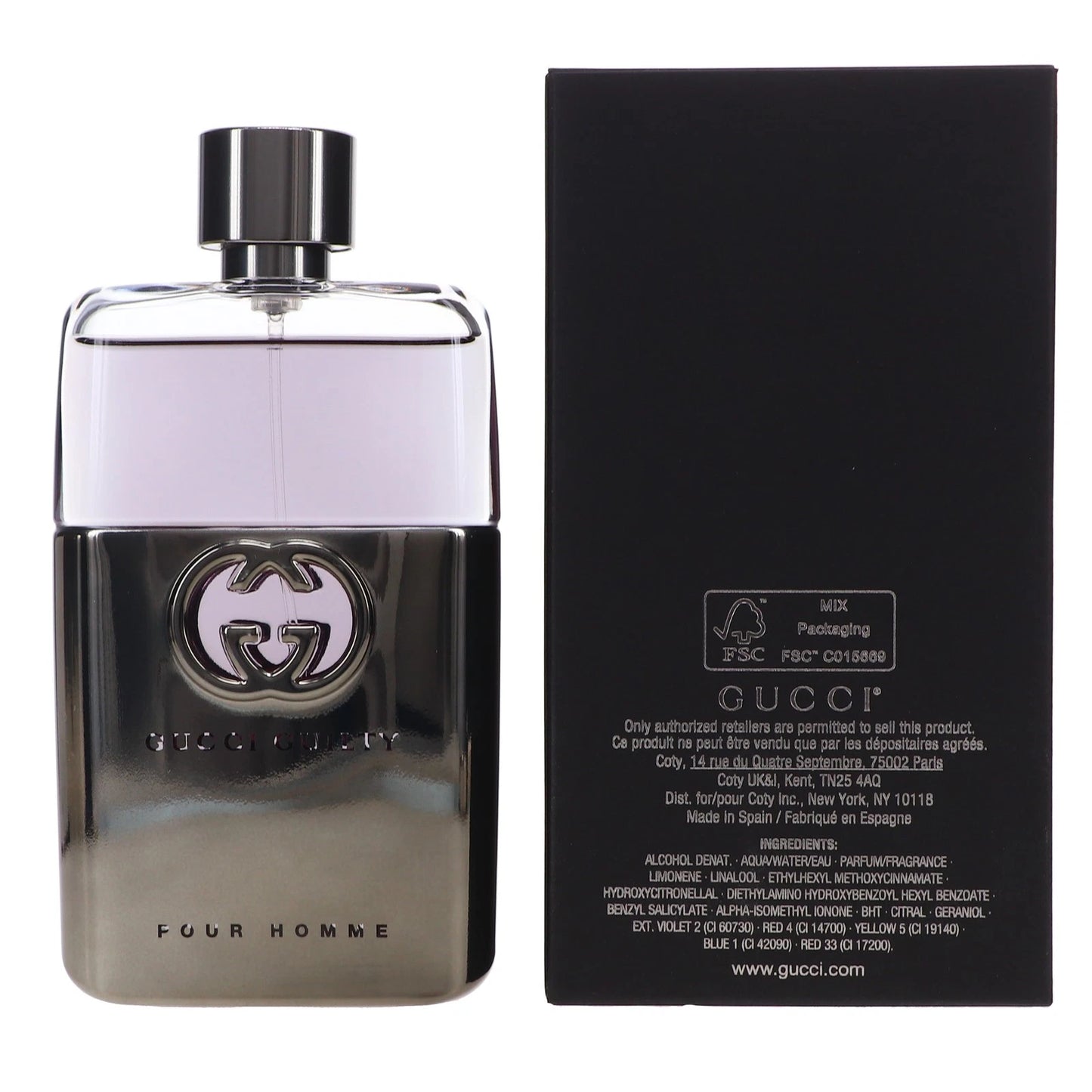 Gucci Guilty Pour Homme Eau de Toilette 3 oz