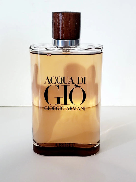 Giorgio Armani Acqua di Giò Absolu Eau de Parfum 6.7 oz – Men (No Cellophane)
