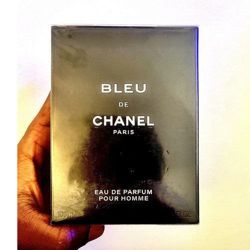 CHANEL Bleu de Chanel Pour Homme Eau de Parfum Spray, Regular Size 3.4 oz