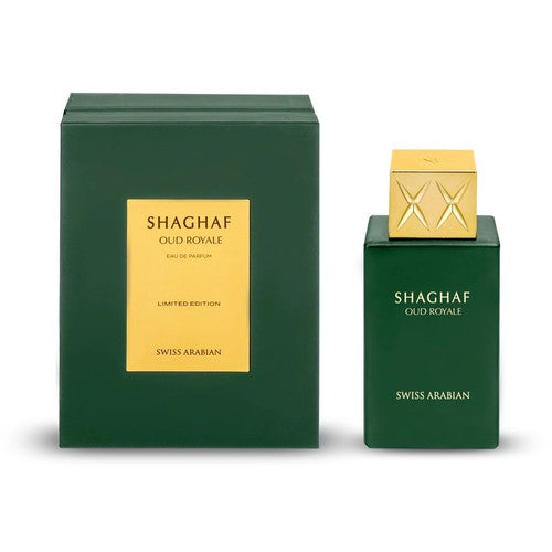 Shaghaf Oud Royale by Swiss Arabian Unisex Eau de Parfum, Limited Edition Luxuri