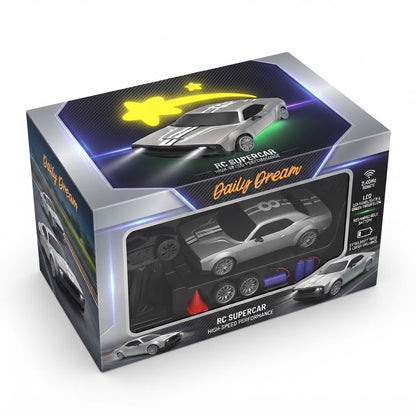 1:20 Scale RC Stunt Racing Car for Kids – High-Speed Electric 4WD Drift Car, Remote Control Sports Vehicle for Boys and Girls