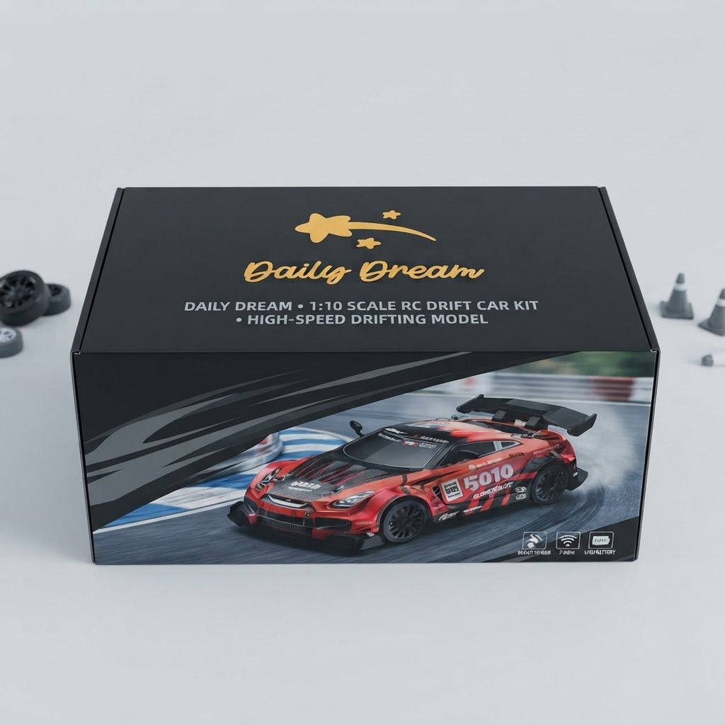 1:24 Scale RC Drift Car for Kids – 2.4GHz 4WD Remote Control Sports Racing Car, High-Speed Mini Electric RC Vehicle, Gift for Boys and Girls