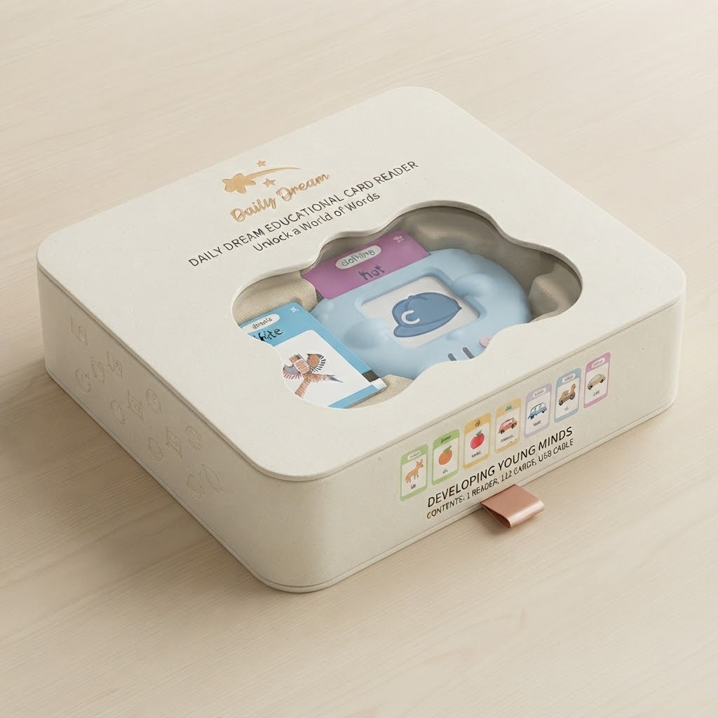 Bilingual Talking Flash Cards Machine for Kids – Interactive Educational Learning Toy for Toddlers
