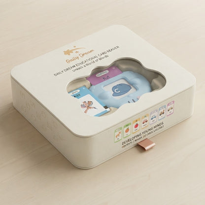 Bilingual Talking Flash Cards Machine for Kids – Interactive Educational Learning Toy for Toddlers