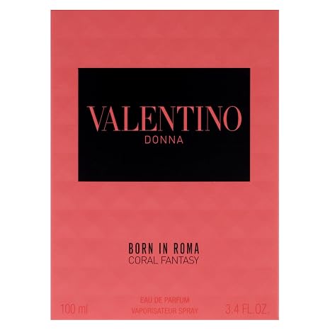 Valentino Donna Born In Roma Coral Fantasy EDP 3.4oz Perfume for Women 100ml