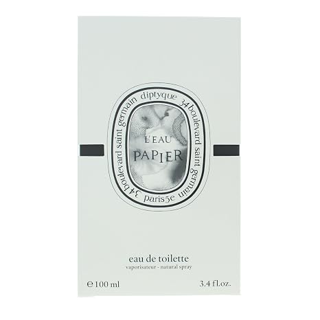 L'Eau Papier by Diptyque, Unisex Eau de Toilette, 3.4 oz (100 ml)