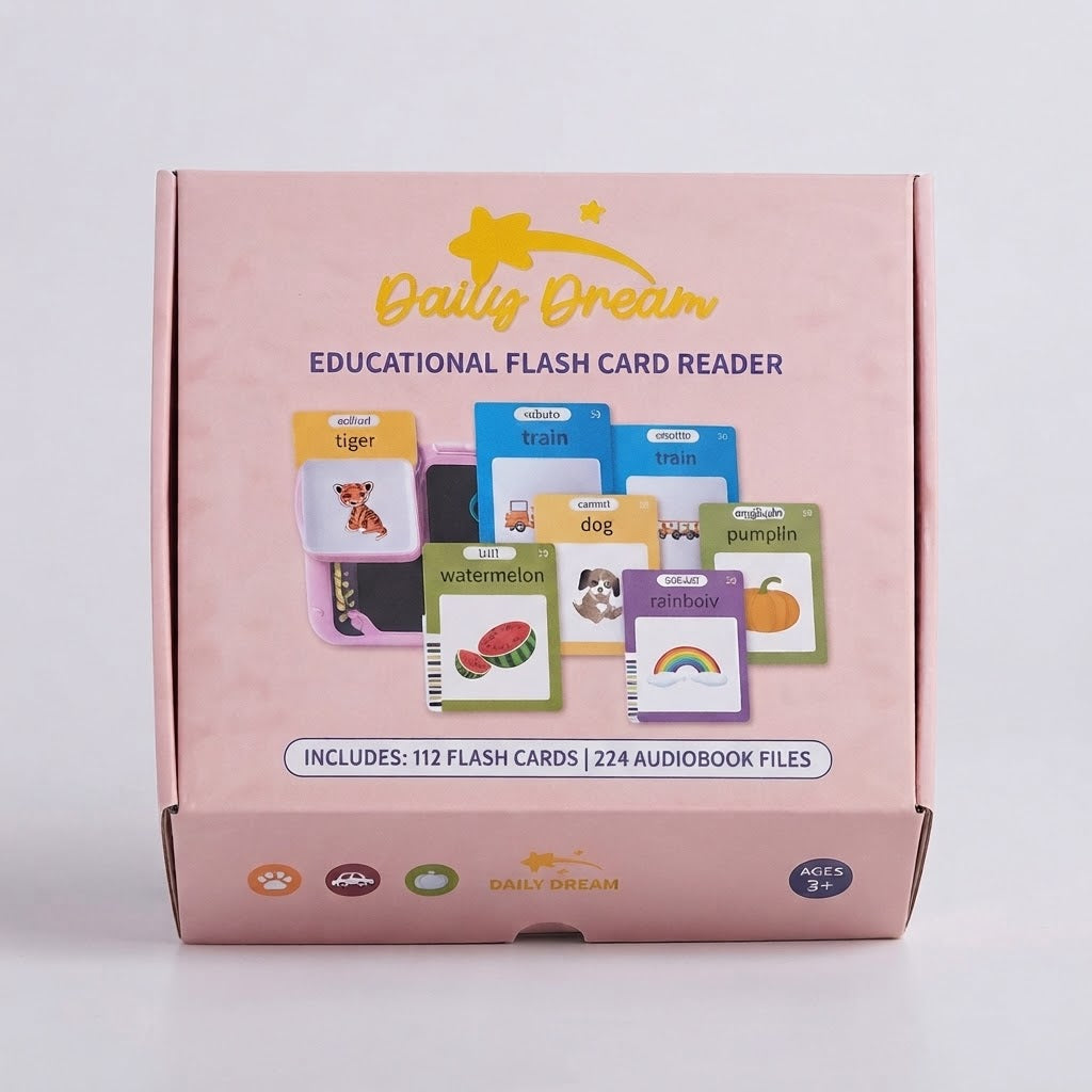 2-in-1 Kids Educational Drawing Board & Talking Flash Cards – Interactive Learning Toy for Toddlers