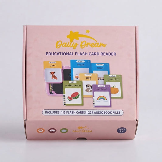 2-in-1 Kids Educational Drawing Board & Talking Flash Cards – Interactive Learning Toy for Toddlers