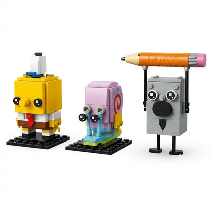 Daily dream Pineapple Pencil Building Blocks Set, Creative Cartoon-Inspired Model Construction Toy, DIY Assembly Kit and Gift for Kids