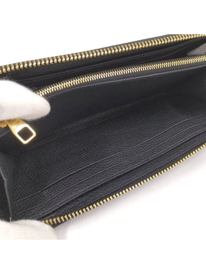 Louis Vuitton Portefeuille Clemence Zip Around Wallet Monogram Empreinte Bicolor