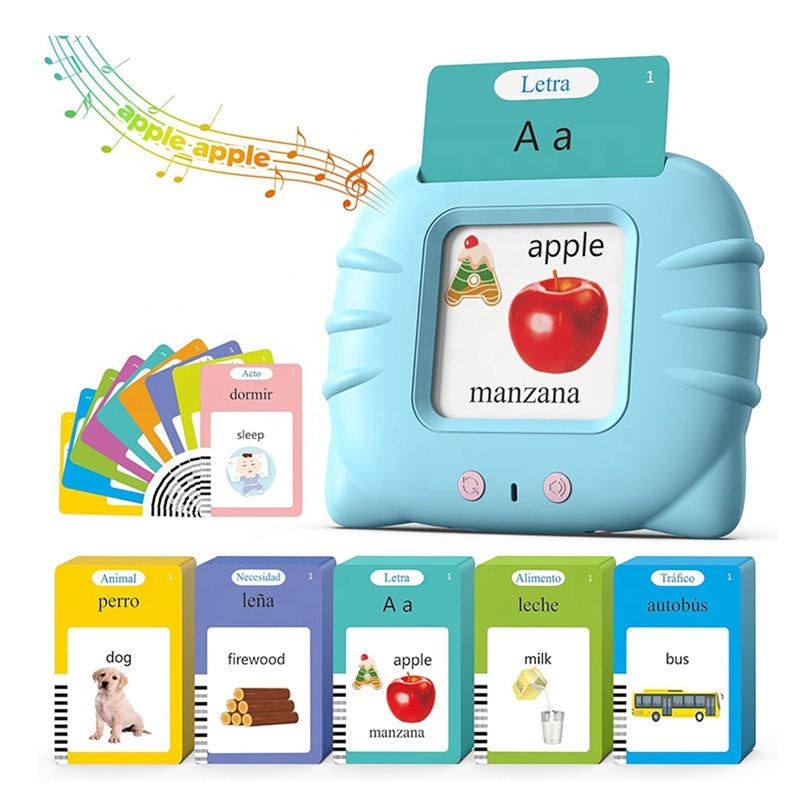 Talking Flash Cards for Toddlers – 224 Words Interactive Educational Learning Toy for Kids