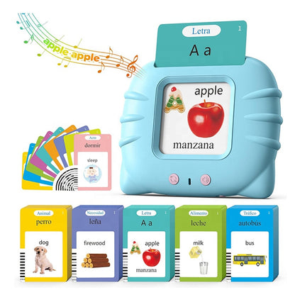 Talking Flash Cards for Toddlers – 224 Words Interactive Educational Learning Toy for Kids