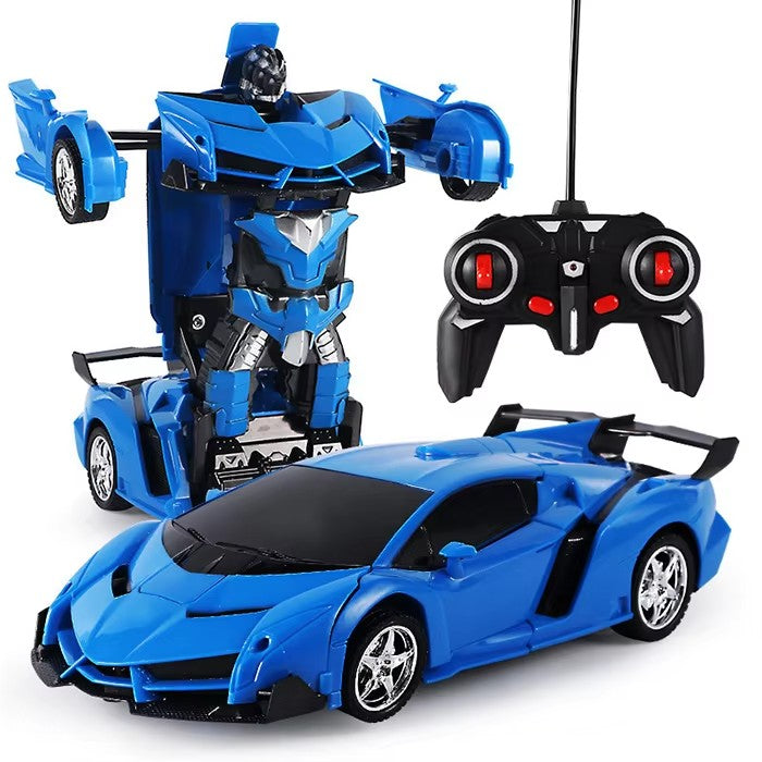 RC Deformation Robot Car for Kids – Electric Remote Control Transforming Vehicle with Induction Function, Interactive Robot Toy, Birthday Gift for Boys and Girls