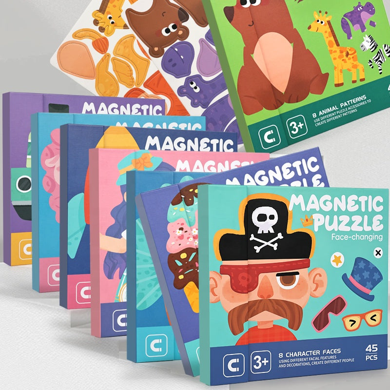 Montessori 3D STEM Matching Puzzle for Kids – DIY Quiet Book, Travel Activity Board & Preschool Learning Toy