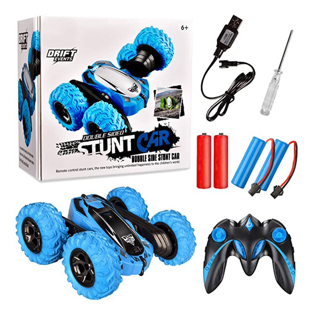 2.4GHZ Kids Remote Control Stunt Car Battery Operated Radio Control Car RC Vehicle RC Stunt Car for Kids Boy Toy