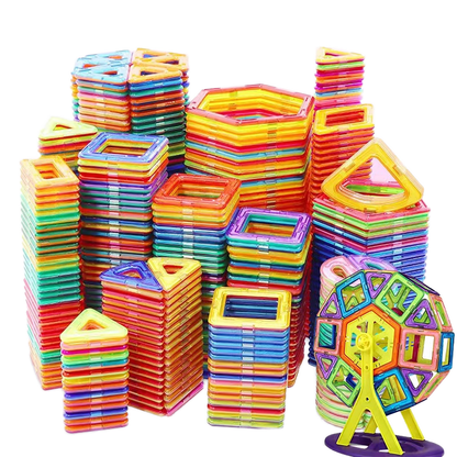 Magnetic Building Blocks for Kids Ages 4–6 – Creative 3D Puzzle Construction STEM Toy Set
