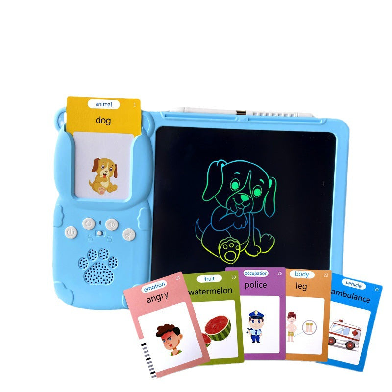 2-in-1 Kids Educational Drawing Board & Talking Flash Cards – Interactive Learning Toy for Toddlers
