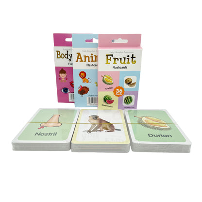 Educational Flash Cards for Kids 0–6 Years – Early Learning, Cognitive Development & Picture Cards