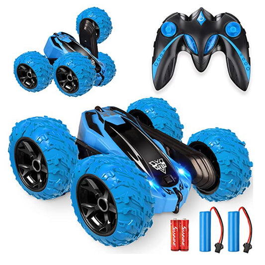 2.4GHZ Kids Remote Control Stunt Car Battery Operated Radio Control Car RC Vehicle RC Stunt Car for Kids Boy Toy