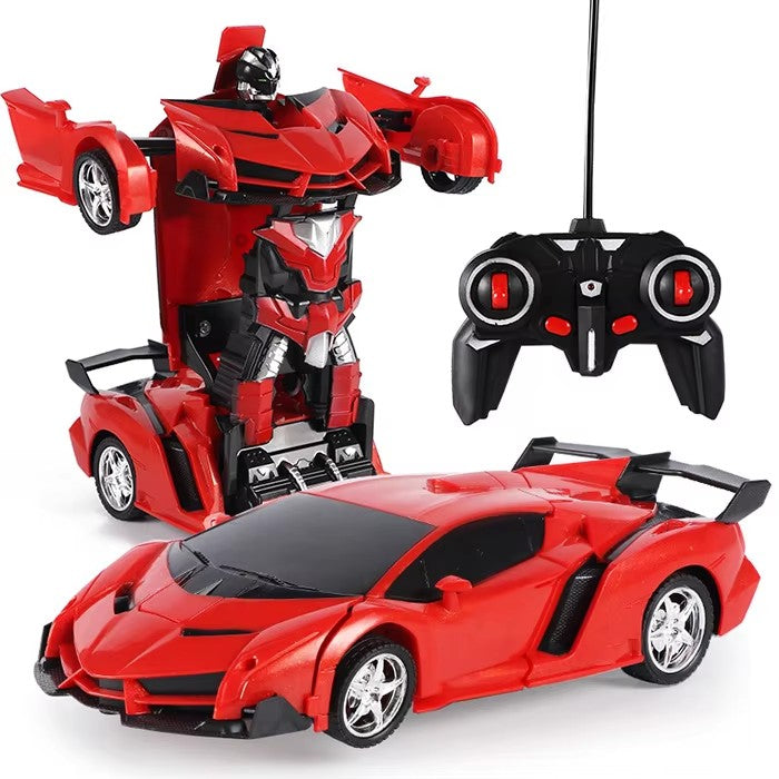 RC Deformation Robot Car for Kids – Electric Remote Control Transforming Vehicle with Induction Function, Interactive Robot Toy, Birthday Gift for Boys and Girls