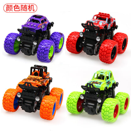 4WD Inertia Off-Road Stunt Car Toy for Kids – Pull-Back Racing Vehicle, All-Terrain Play Car & Gift for Boys