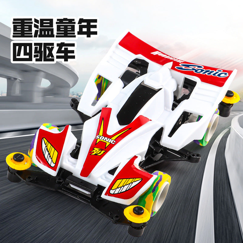 Electric RC Drift Racing Car for Kids – Four-Wheel Sports Toy Vehicle, High-Speed Model Racing Car, Night Racing Toy Gift for Boys and Girls