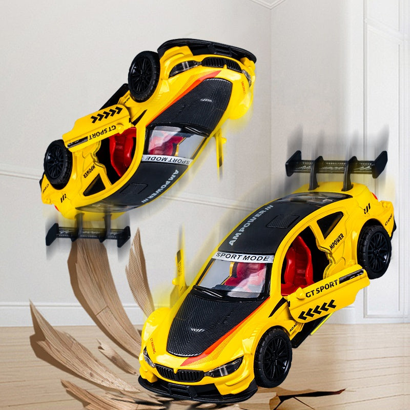 Mini Alloy Die-Cast Toy Car for Kids – Small Metal Pull-Back Vehicle Model, Battery-Free Racing Car, Collectible Toy and Gift for Boys and Girls