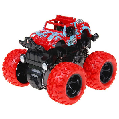 4WD Inertia Off-Road Stunt Car Toy for Kids – Pull-Back Racing Vehicle, All-Terrain Play Car & Gift for Boys