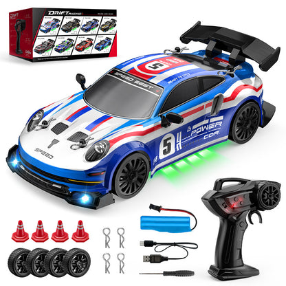 1:24 Scale RC Drift Car for Kids – 2.4GHz 4WD Remote Control Sports Racing Car, High-Speed Mini Electric RC Vehicle, Gift for Boys and Girls