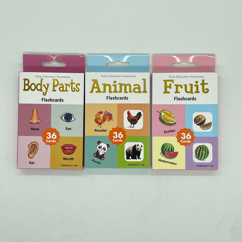 Educational Flash Cards for Kids 0–6 Years – Early Learning, Cognitive Development & Picture Cards