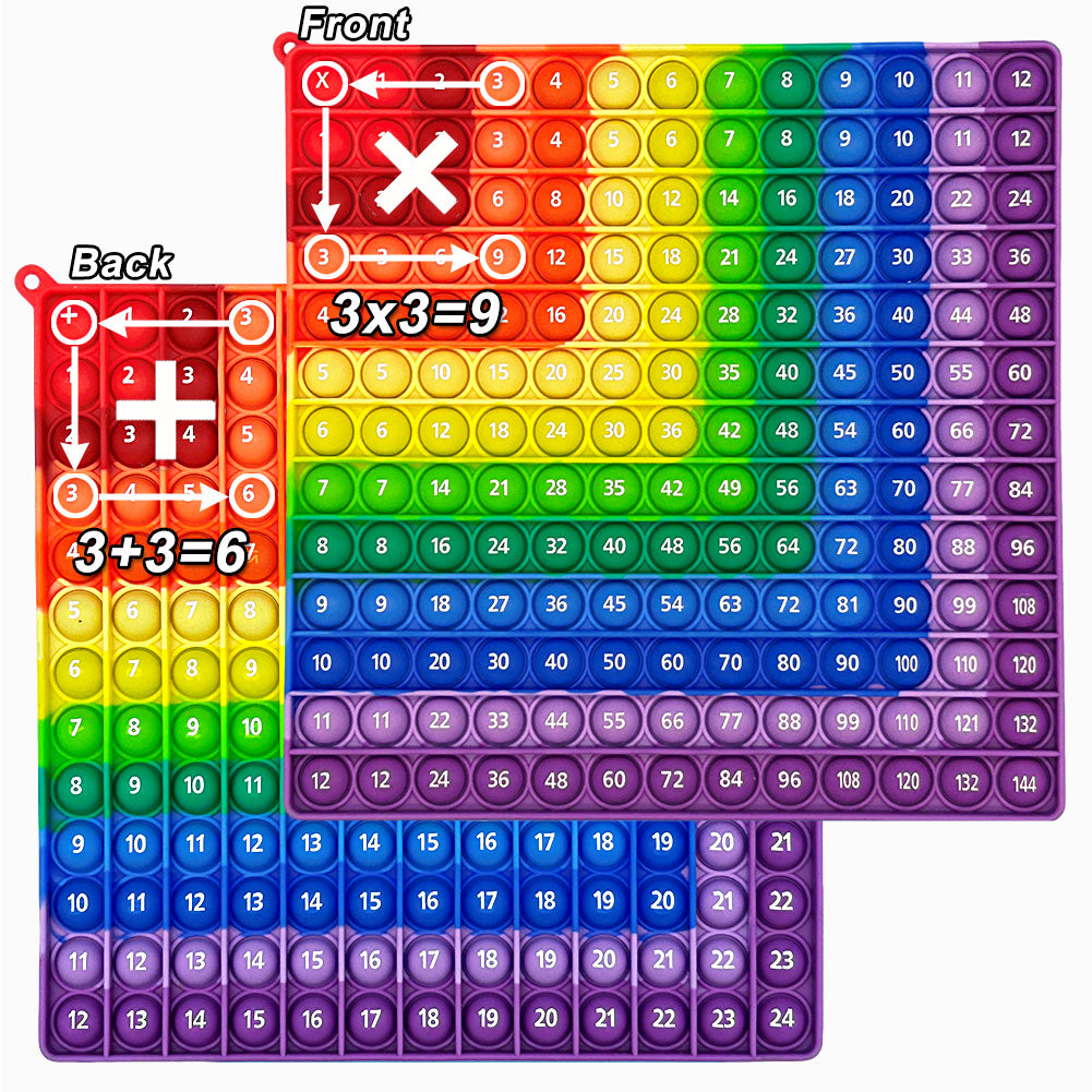 Montessori Silicone Educational Learning Toy – Sensory Play & Logic Training Game for Kids