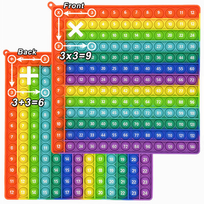 Montessori Silicone Educational Learning Toy – Sensory Play & Logic Training Game for Kids
