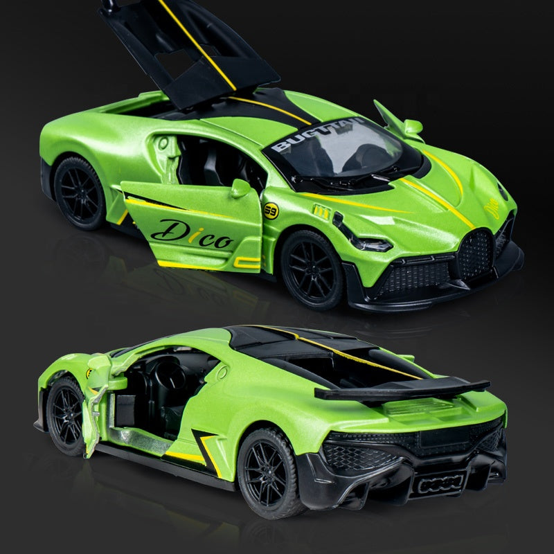 Mini Alloy Die-Cast Toy Car for Kids – Small Metal Pull-Back Vehicle Model, Battery-Free Racing Car, Collectible Toy and Gift for Boys and Girls