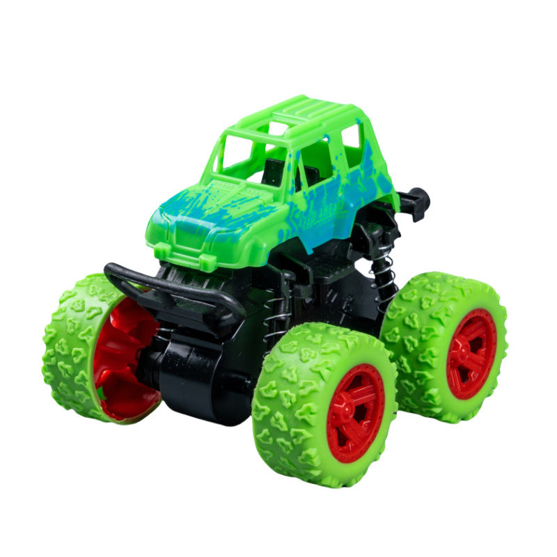 4WD Inertia Off-Road Stunt Car Toy for Kids – Pull-Back Racing Vehicle, All-Terrain Play Car & Gift for Boys