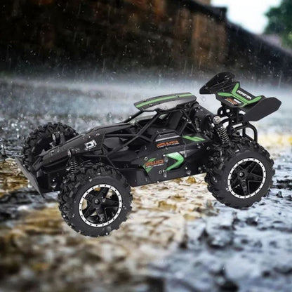 2.4GHz RC Racing Car for Kids – High-Speed Alloy Remote Control Toy Vehicle, USB Rechargeable Racing Car with Easy Assembly