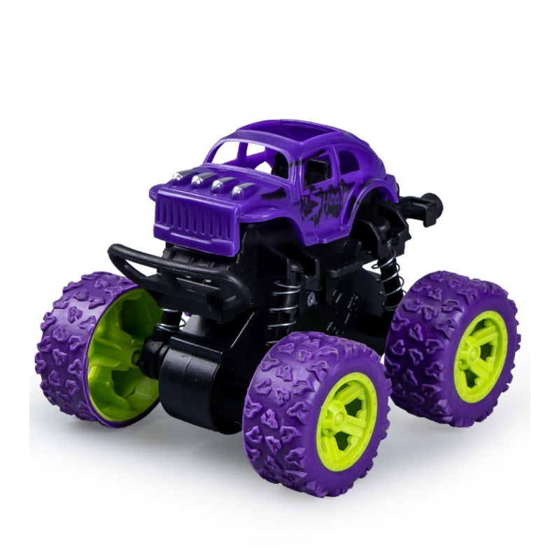 4WD Inertia Off-Road Stunt Car Toy for Kids – Pull-Back Racing Vehicle, All-Terrain Play Car & Gift for Boys