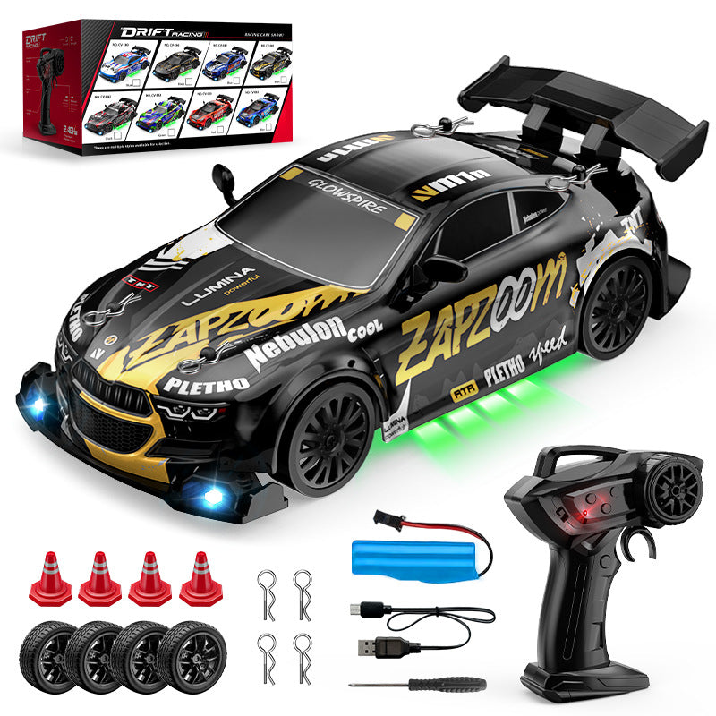 1:24 Scale RC Drift Car for Kids – 2.4GHz 4WD Remote Control Sports Racing Car, High-Speed Mini Electric RC Vehicle, Gift for Boys and Girls