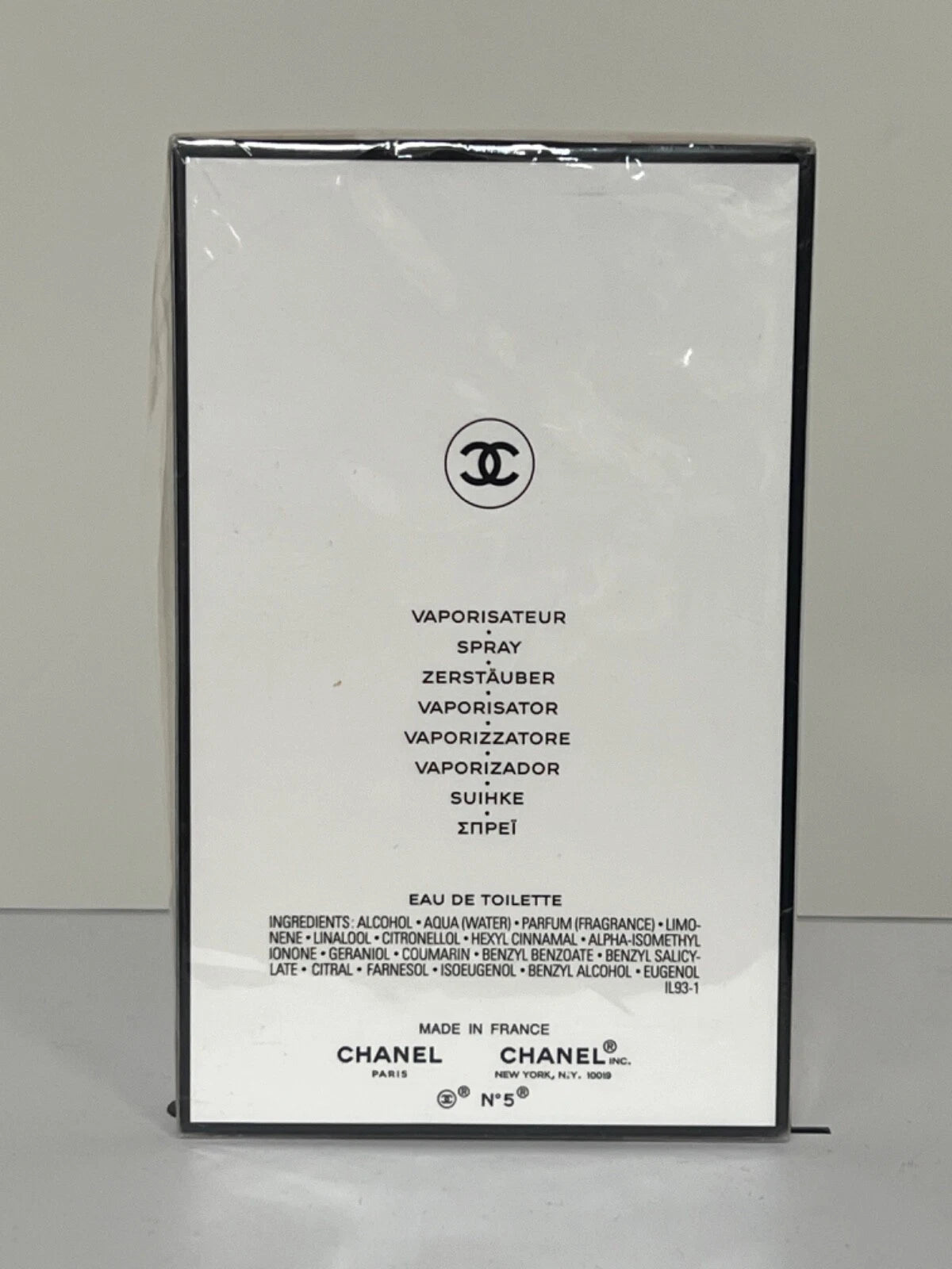 Chanel No 5 L'EAU 100ml / 3.4oz Eau de Toilette Spray SEALED