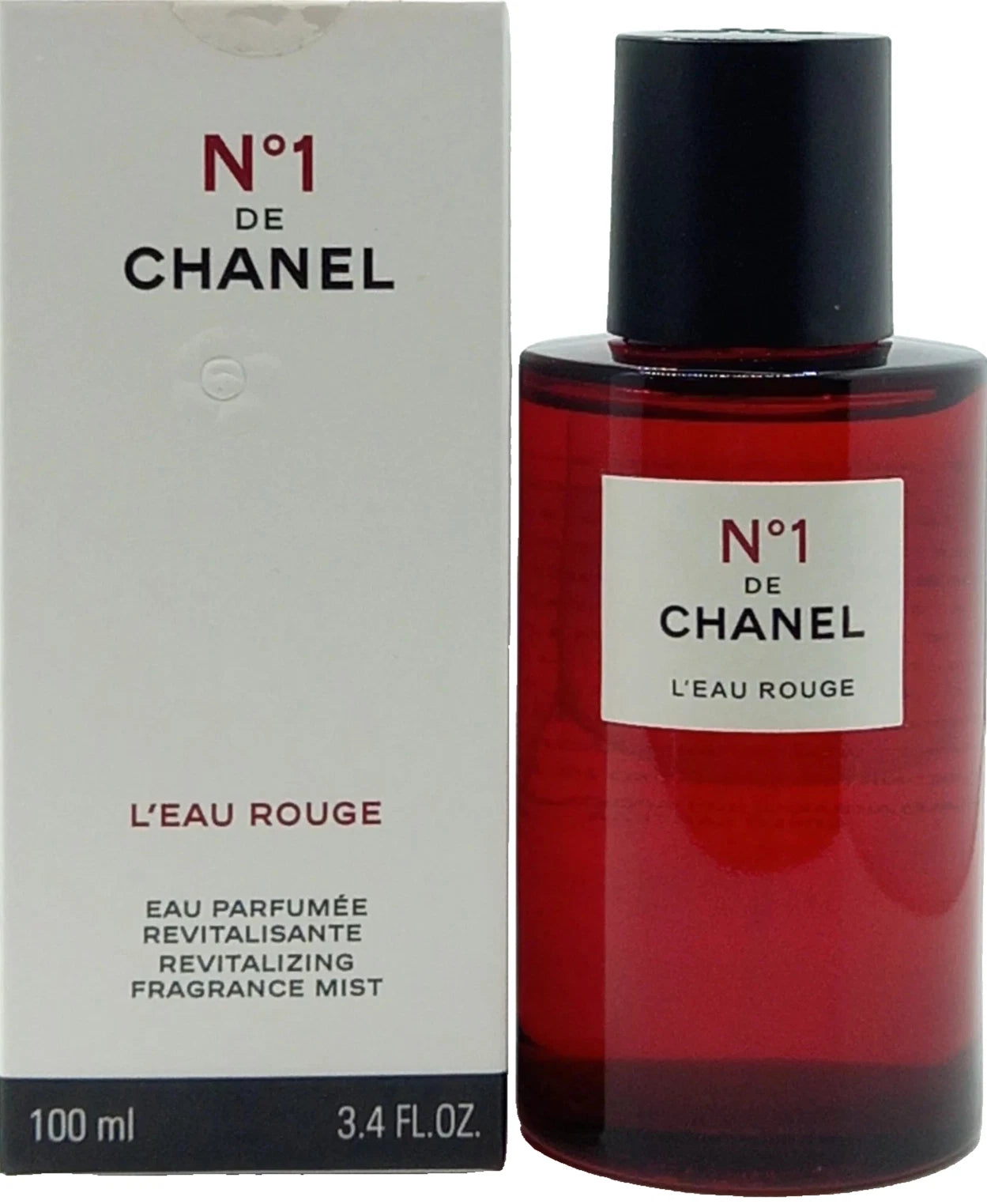 Chanel No 1 L'eau Rouge Revitalizing Fragrance Mist Spray Women 3.4 Oz / 100 ml
