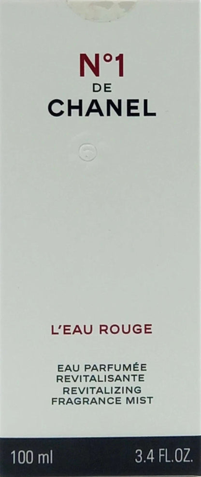 Chanel No 1 L'eau Rouge Revitalizing Fragrance Mist Spray Women 3.4 Oz / 100 ml