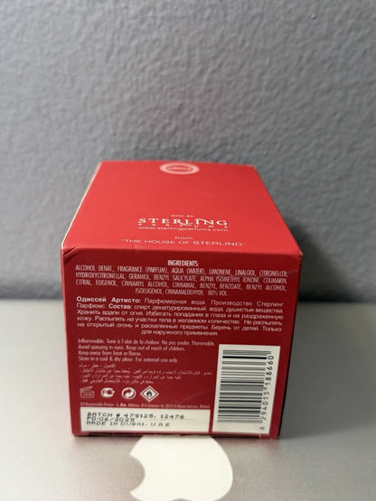 Armaf Odyssey Artisto The Red Edition Eau de Parfum Spray Vaporisateur 3.4