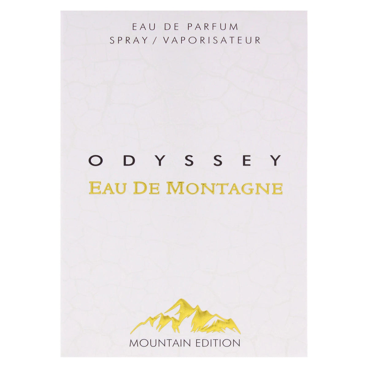 Odyssey - Eau De Montagne Mountain Edition by Armaf - 3.4 oz