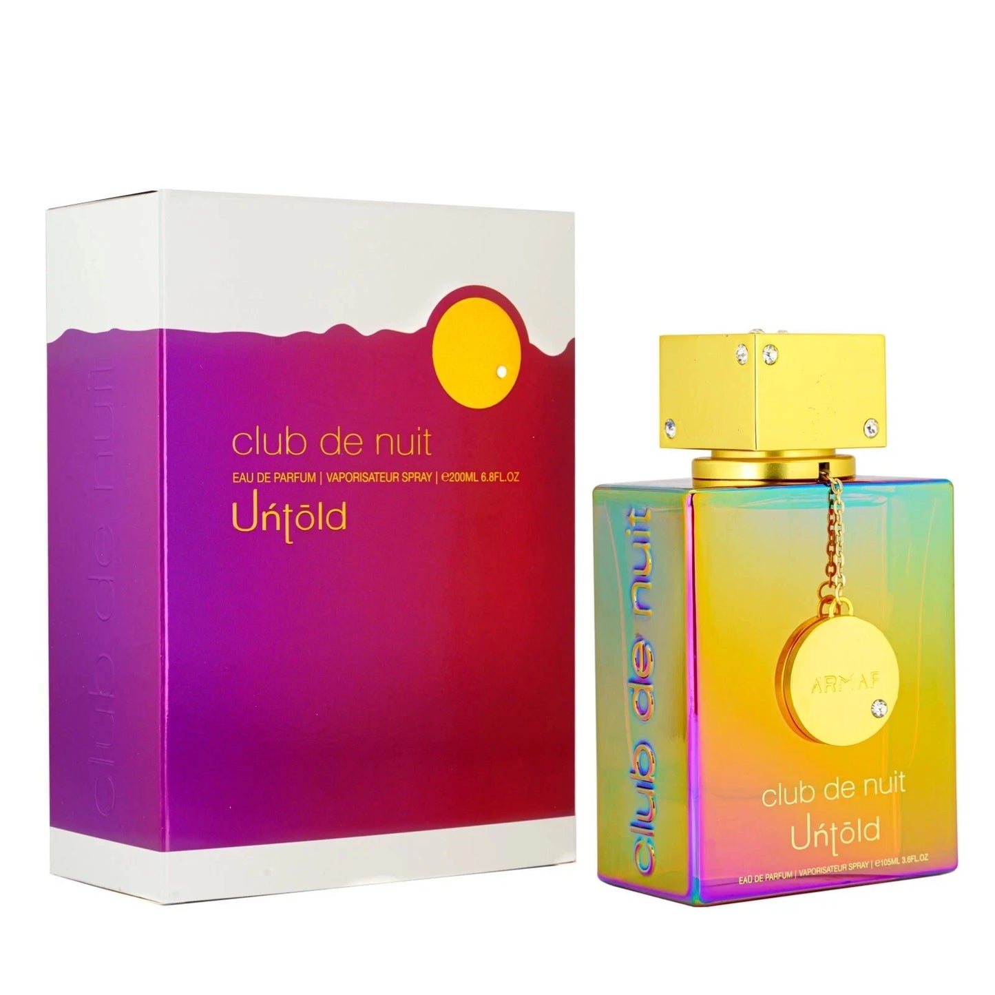 Armaf club de nuit UNTOLD 3.6oz/100ml Eau de Parfum Unisex Spray BEST SELLER!!!