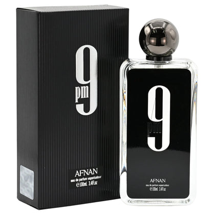 9 PM by Afnan Cologne for Men EDP 3.3 / 3.4 New In Box