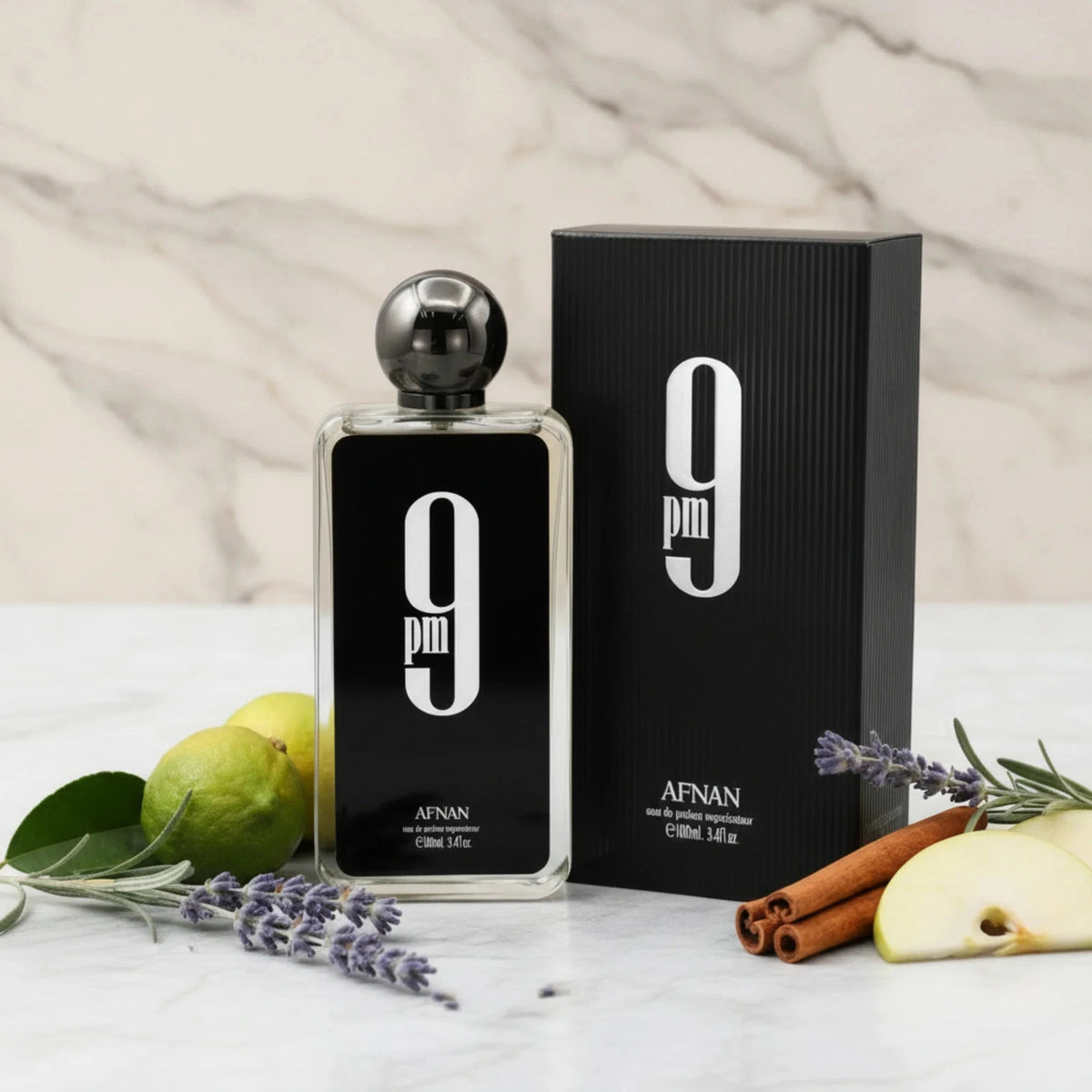 9 PM by Afnan Cologne for Men EDP 3.3 / 3.4 New In Box