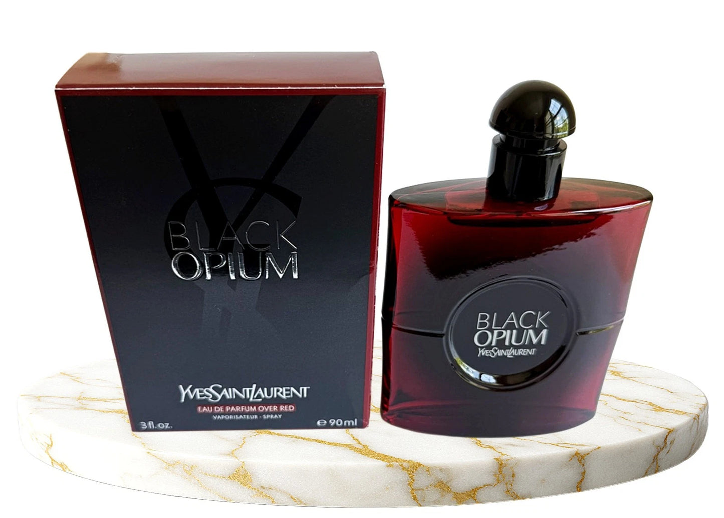 Yves Saint Laurent Black Opium Over Red Eau De Parfum Spray For Women 90ml